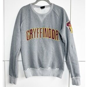 Harry Potter Gryffindor Sweatshirt Universal Studios Collegiate Letter Size XS